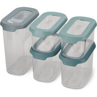 Joseph Joseph - CupboardStore Vorratsdosenset, opal (5er-Set) von Joseph Joseph