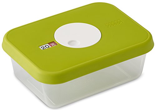 Joseph Joseph Dial Stapelbarer Behälter Mit Datierbarem Deckel Rechteckig, 1,0 L, grün Joseph Joseph Dial Stapelbarer Behälter Mit Datierbarem Deckel Rechteckig, 1,0 L, grün von Joseph Joseph