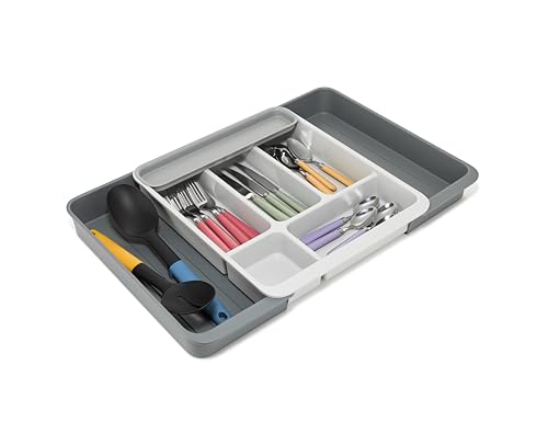 Joseph Joseph DrawerStore Ausziehbarer Besteck Organizer, für Küchenutensilien, recyceltem Plastik von Joseph Joseph