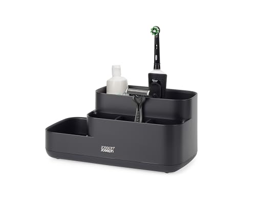 Joseph Joseph EasyStore EasyStore - Bad Aufbewahrung Caddy Organizer für Badezimmerzubehör, Mattschwarz Joseph Joseph EasyStore EasyStore - Bad Aufbewahrung Caddy Organizer für Badezimmerzubehör, Mattschwarz von Joseph Joseph