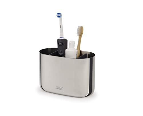 Joseph Joseph EasyStore - Luxus Edelstahl Zahnbürstenhalter Caddy Badezimmer Lagerung, groß- Stahl Joseph Joseph EasyStore - Luxus Edelstahl Zahnbürstenhalter Caddy Badezimmer Lagerung, groß- Stahl von Joseph Joseph