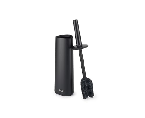 Joseph Joseph Flex 360- Erweiterte Toilettenbürste und Aufbewahrungshalter Set mit Anti-Tropf, Anti-Verstopfung, Dreifach-Aktion austauschbaren Bürstenkopf, Mattschwarz Joseph Joseph Flex 360- Erweiterte Toilettenbürste und Aufbewahrungshalter Set mit Anti-Tropf, Anti-Verstopfung, Dreifach-Aktion austauschbaren Bürstenkopf, Mattschwarz von Joseph Joseph