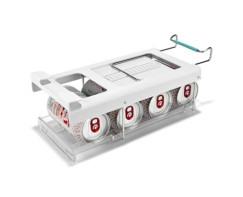 Joseph Joseph FridgeStore Faltbarer Dosenspender für Kühlschrankböden, Platzsparend, passend für 26–38 cm Tiefe von Joseph Joseph