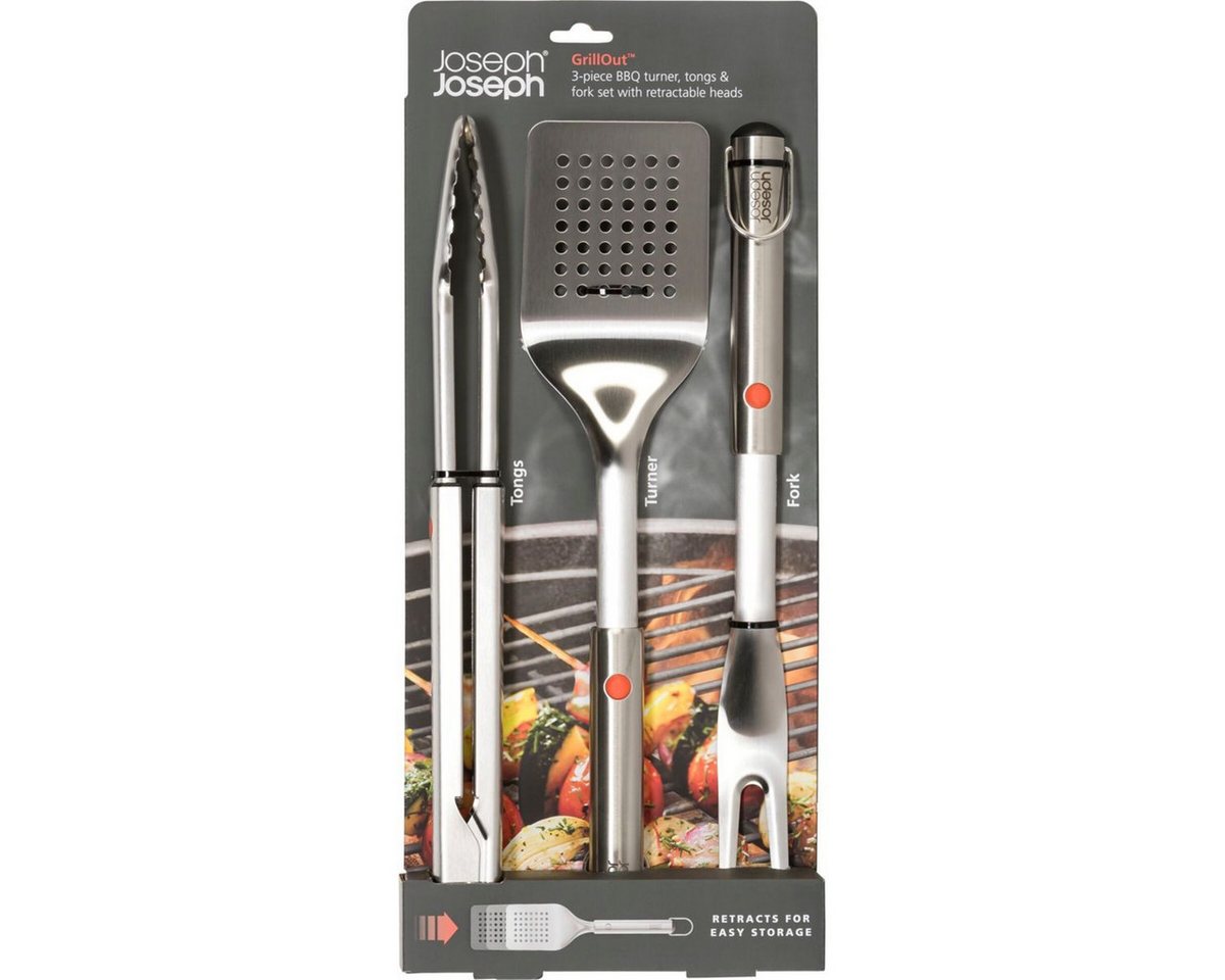 Joseph Joseph Gasgrill GrillOut 3-er-Set Ausziehbar von Joseph Joseph