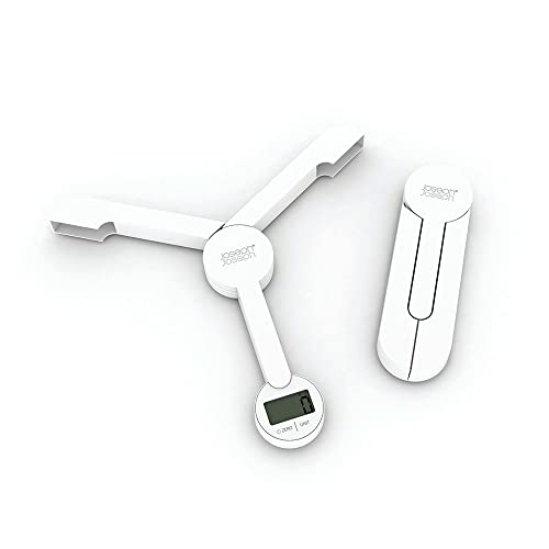 Joseph Joseph TriScale™ Digitale faltbare Präzisions-Lebensmittelwaage, metrische und imperiale Maße, LCD-Anzeige, batteriebetrieben, weiß Joseph Joseph TriScale™ Digitale faltbare Präzisions-Lebensmittelwaage, metrische und imperiale Maße, LCD-Anzeige, batteriebetrieben, weiß von Joseph Joseph