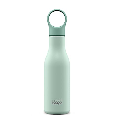 Joseph Joseph Loop™ Vakuumisolierte Trinkflasche 500 ml - Grün von Joseph Joseph