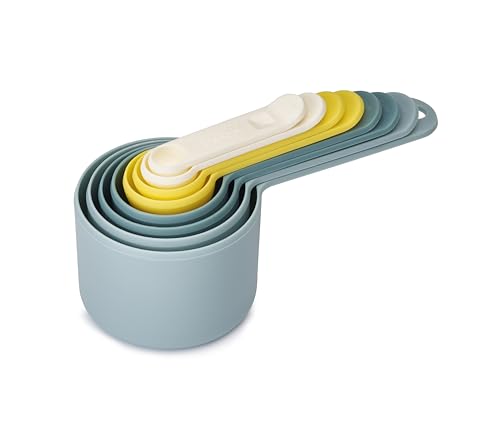 Joseph Joseph Nest – 8-teiliges platzsparendes Messbecher- und Löffelset, Backwerkzeuge, Opal Joseph Joseph Nest – 8-teiliges platzsparendes Messbecher- und Löffelset, Backwerkzeuge, Opal von Joseph Joseph
