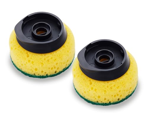 Joseph Joseph SinkTech Küchen-Schwamm Ersatzköpfe - 2er Pack, Kratzfreie Reinigungspads, Spülbürste Ersatz von Joseph Joseph
