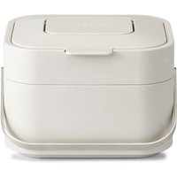 Joseph Joseph - Stack 4 L Bio-Mülleimer mit Geruchsfilter, stein von Joseph Joseph