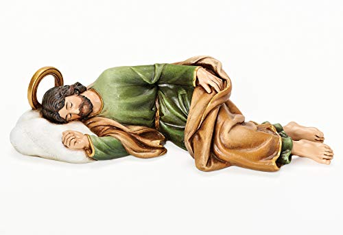Roman Joseph Studio Renaissance Sleeping Saint Joseph Religious Figurine 66484 New von Joseph's Studio