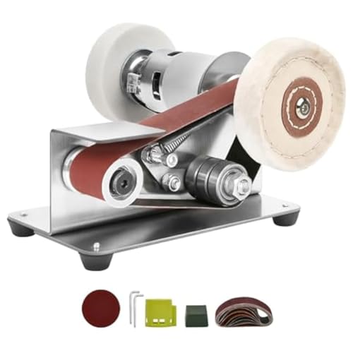 Joskeijky EU-Stecker, Bandschleifer, Elektrischer Messerschärfer mit Einstellbarer Geschwindigkeit, 15-Grad-Bandschleifer, Leistungsstarker Bandschleifer für Holzbearbeitung, Langlebig, Einfache Insta Joskeijky EU-Stecker, Bandschleifer, Elektrischer Messerschärfer mit Einstellbarer Geschwindigkeit, 15-Grad-Bandschleifer, Leistungsstarker Bandschleifer für Holzbearbeitung, Langlebig, Einfache Insta von Joskeijky