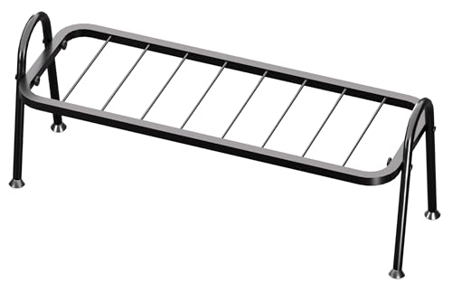 Metall-Pflanzenständer für drinnen und draußen, robuste 1-stufige Leiter-Pflanzenregal für mehrere Töpfe – langlebiger Blumenhalter für Wohnzimmer, Terrasse, Garten, Balkon und Eckdekoration von Josmimic