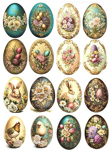 Josys Bastelmärchen Reispapier A4 Strohseide Decoupage Ostern Ostereier Hasen Hahn Blumen RE1961 Josys Bastelmärchen Reispapier A4 Strohseide Decoupage Ostern Ostereier Hasen Hahn Blumen RE1961 von Josys Bastelmärchen
