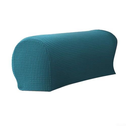 2 Stück Elegante Stretchhussen kariert Stoff für Couch und Relaxliege Sicherheit (dunkelgrün) von Jotekonoby