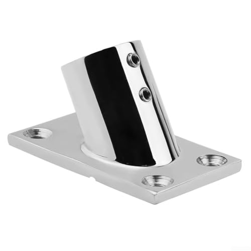 22 mm Edelstahl-Marine-Rohr-Basis, robuste Handlaufstütze für Segelboote, Motorboote und Yachten (60°) von Jotekonoby