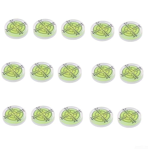 32 mm für Wasserwaage, 15 Stück, für genaue Nivellierung und Anpassung (grün) von Jotekonoby