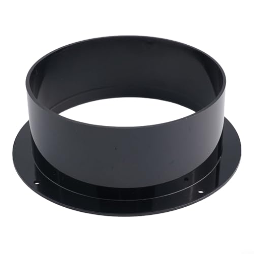 ABS Rundflanschverbinder für Rohrbelüftung bietet einfache Befestigung für Klimaanlagen und Trocknerkanäle (150 mm) von Jotekonoby