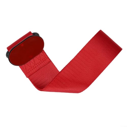 Auto-Abschleppgurt mit Nylon-Gurt und Rallye-Haken für Fahrzeug-Recovery und Abschleppen an Stoßstangen hinten und vorne (rot) von Jotekonoby