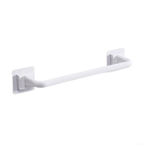 Chic Handtuchstange für die Wand, perfekte Lösung, um Handtücher ordentlich und ordentlich zu halten (Weiß S) von Jotekonoby