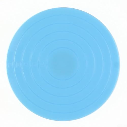 Drehbarer Kuchendekorations-Drehteller mit 360-Grad-Drehung und Messskala für präzise Gebäck- und Backdekoration (blau) von Jotekonoby
