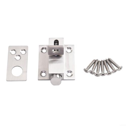 Edelstahl-Federriegel, Diebstahlschutz, automatischer Türriegel, selbstschließender Riegel für Türen, Flügel, Fenster, Haussicherheits-Hardware Edelstahl-Federriegel, Diebstahlschutz, automatischer Türriegel, selbstschließender Riegel für Türen, Flügel, Fenster, Haussicherheits-Hardware von Jotekonoby