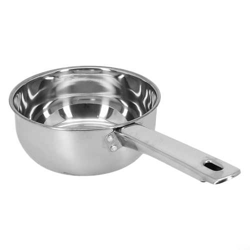 Edelstahl-Waschlöffel, ergonomisches Design für einfache Verwendung in Küchen und Badezimmern (16 cm) von Jotekonoby