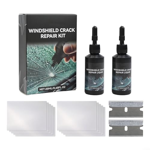 Effektives Windschutzscheiben-Riss-Reparatur-Set stellt Glas in nahezu neuen Zustand wieder her (1 Set) von Jotekonoby