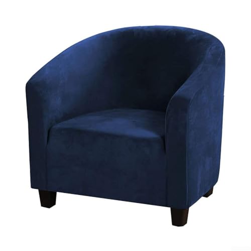Eleganter Silberfuchs-Samt-Stuhlbezug für verschiedene Stuhlstile mit einfacher Installation (Cyan) von Jotekonoby