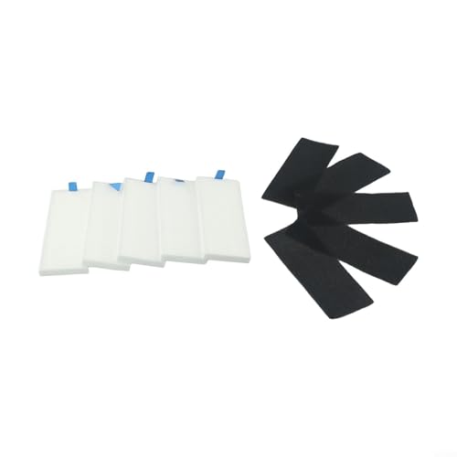 Filter Set 5 für Tefal für Xplorer Serie 75 Total Care RG7687 RG7687WH Saugroboter, einfacher Austausch von Jotekonoby