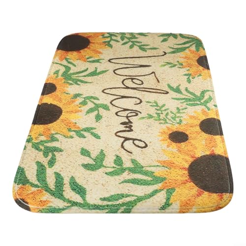 Flanell-Fußmatte mit einzigartigem Design, rutschfest, für drinnen und draußen, 40 x 60 cm (9) von Jotekonoby
