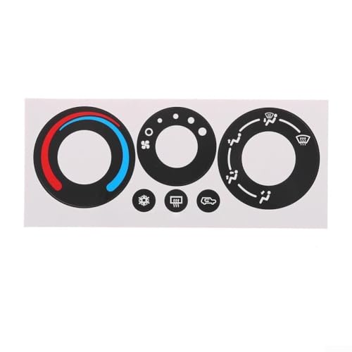 Für Chevrolet AC Unit Repair Sticker Set für Button Ersatz an Torrent Fahrzeugen (05 06) von Jotekonoby