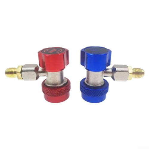 Für R134A Schnellkupplung für Auto-Klimaanlage High Low Side Adapter mit Messing und Aluminiumlegierung Materialien Für R134A Schnellkupplung für Auto-Klimaanlage High Low Side Adapter mit Messing und Aluminiumlegierung Materialien von Jotekonoby