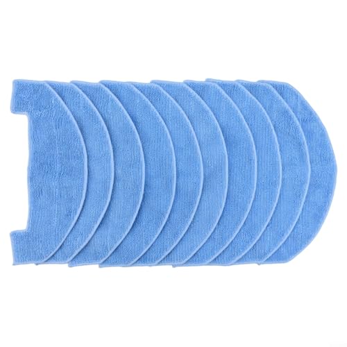 Für Ultenic D10 Roboter-Staubsauger-Wischtuch-Ersatz, Mikrofaser-Wischmopp-Pad, Zubehör, 4 oder 10 Stück (10 Stück) von Jotekonoby