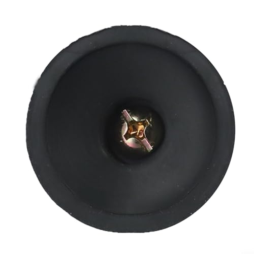 Gummi-Luftkompressor-Fußpolster mit Werkstattreduzierung, Vibrationsisolator-Halterung für ölfreie Stoßgeräuschmaschinen, M6/M8, Ersatzzubehör für Luftpumpen und Schraubenausrüstung (M6) von Jotekonoby