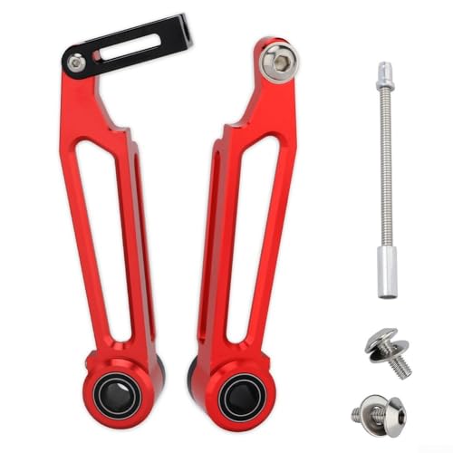 Hochfeste V-Bremse für Falträder, perfekt passend für 16/20-Modelle mit verstellbaren Funktionen (rot) von Jotekonoby