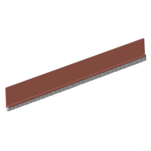 Insekten- und schalldichte Türbodenleiste, TPE-Bürste mit doppelseitiger Anwendung für verbesserten Schutz, 100 cm, Braun Insekten- und schalldichte Türbodenleiste, TPE-Bürste mit doppelseitiger Anwendung für verbesserten Schutz, 100 cm, Braun von Jotekonoby