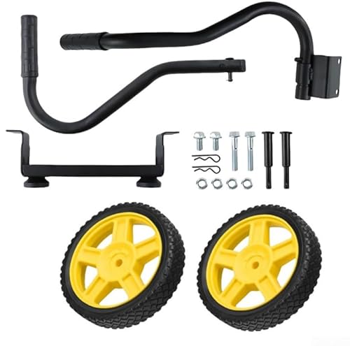 Jotekonoby 1 Generator-Rad-Set, Griff, Generator-Rad-Kit mit klappbarem Griff, für einfache Lagerung und stabile Reifen, rollende Mobilität, Vollreifen Jotekonoby 1 Generator-Rad-Set, Griff, Generator-Rad-Kit mit klappbarem Griff, für einfache Lagerung und stabile Reifen, rollende Mobilität, Vollreifen von Jotekonoby