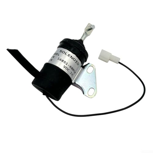 Jotekonoby 12 V Kraftstoffabschalt-Magnetventil, Traktoren, Mäher, Kraftstoffabschaltung, Magnetventil, für Traktoren & Rasenmäher von Jotekonoby