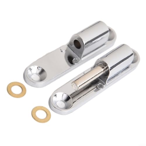 Jotekonoby 180 ° abnehmbares Schranktürscharnier aus Zinklegierung mit Schraubensatz, robustes, abnehmbares elektrisches Box-Scharnier für Holz- oder Metall-Innentüren, einfache Installation, 60 mm von Jotekonoby