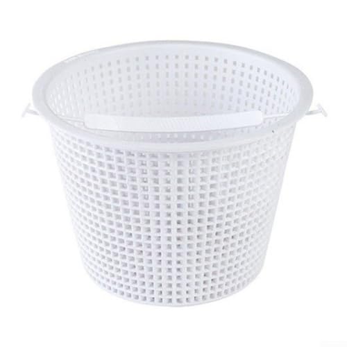 Jotekonoby 20,3 cm gewichteter Skimmerkorb, runder Pool-Skimmerkorb, mit Griff, große Kapazität, Schmutzsammler-Ersatzfilter, für einfache Wartung von Jotekonoby