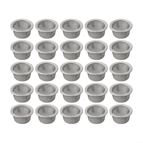 Jotekonoby 20 Stück konische Rohrsieb, vorgeschnittener Edelstahlsieb, Metalldrahtgitterfilter, für Haushalt, Industrie, Labor Jotekonoby 20 Stück konische Rohrsieb, vorgeschnittener Edelstahlsieb, Metalldrahtgitterfilter, für Haushalt, Industrie, Labor von Jotekonoby
