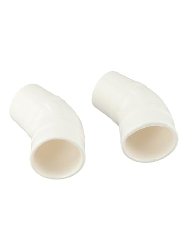 Jotekonoby 45-Grad-Ellenbogen-Poolreiniger-Ersatzteile für Zodiac für Baracuda W70244 Kit – 2-teiliges weißes PVC-Pool-Staubsauger-Zubehör für verbesserte Reinigung Jotekonoby 45-Grad-Ellenbogen-Poolreiniger-Ersatzteile für Zodiac für Baracuda W70244 Kit – 2-teiliges weißes PVC-Pool-Staubsauger-Zubehör für verbesserte Reinigung von Jotekonoby