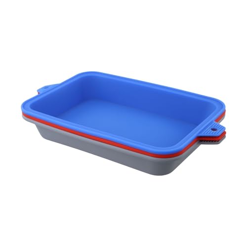 Jotekonoby BBQ Drip Pan Liner Collection 3 Pack Silicone Grease Tray For Weber Grills Reusable Heat Resistant Cooking Accessory Outdoor Grill Tools Jotekonoby BBQ Drip Pan Liner Collection 3 Pack Silicone Grease Tray For Weber Grills Reusable Heat Resistant Cooking Accessory Outdoor Grill Tools von Jotekonoby