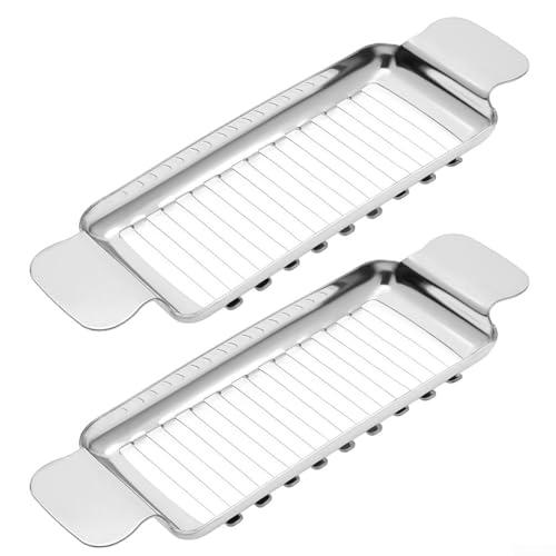 Jotekonoby Butter- und Käsehobel, Edelstahl, Mehrzweck-Käsehobel mit ergonomischen Griffen, leicht zu reinigen, spülmaschinenfest, 2 Stück von Jotekonoby