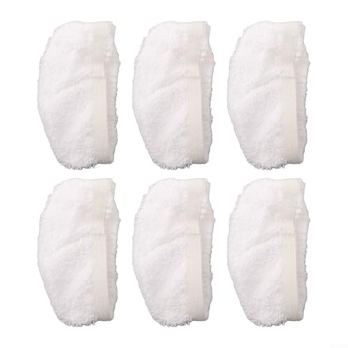 Jotekonoby Ersatz-Mikrofaser-Mopp-Pads, weich und dick, mit Scheuerstreifen für klebrige Verschmutzungen, kompatibel mit Smart 100 Series Bodenwischer, 6 Stück Jotekonoby Ersatz-Mikrofaser-Mopp-Pads, weich und dick, mit Scheuerstreifen für klebrige Verschmutzungen, kompatibel mit Smart 100 Series Bodenwischer, 6 Stück von Jotekonoby