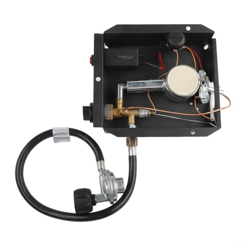 Jotekonoby Ersatz-Set für Terrassenheizung, Brenner-Modul, 47000 BTU mit Steuerungseinheit für Glasrohr-Außenheizung, mit Kippschutzvorrichtung (C) von Jotekonoby