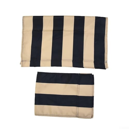 Jotekonoby Ersatzbezug für Regiestuhl, Leinen, legere Sitzgarnitur, Gartenstühle (2er-Set) von Jotekonoby