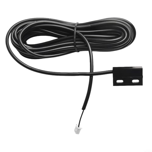 Jotekonoby Garagentor Magnetsensor, 5M kabelgebundener NdFeB Schalter, normalerweise geschlossen, schlagfest, für Rollladen, Eisentor, Holz- oder Glastür von Jotekonoby