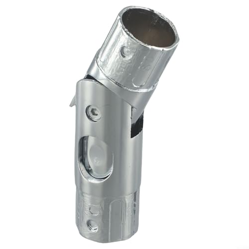 Jotekonoby Garten-Sonnenschirm-Rotationsgelenkverbinder, wasserdicht, Aluminium, Schirmstangenadapter, Ersatzteile für Terrasse, Marktschirm, 32–38 mm Durchmesser, silberfarben (38 mm) von Jotekonoby
