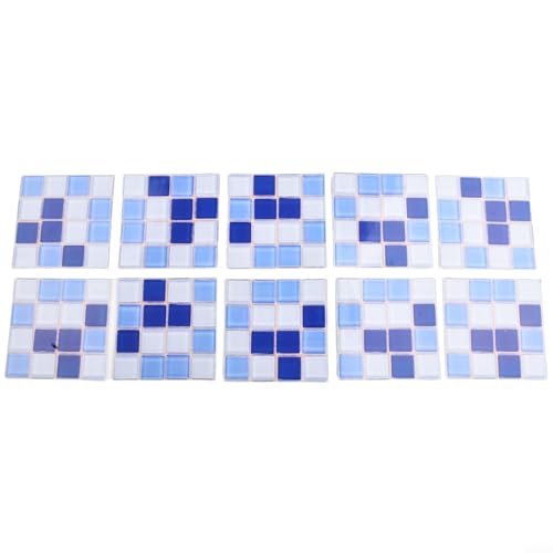 Jotekonoby MSC087 Glitzer-Mosaikfliesen-Aufkleber, für Küche, Badezimmer, Zuhause, 10 x 10 cm, 10 Stück Jotekonoby MSC087 Glitzer-Mosaikfliesen-Aufkleber, für Küche, Badezimmer, Zuhause, 10 x 10 cm, 10 Stück von Jotekonoby